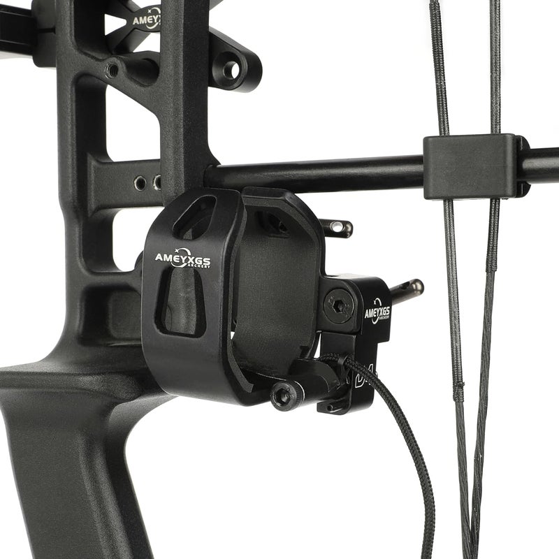 limaity Drop Away Arrow Rest for Compound Bow Right Hand No Spanner Required Four-Way Adjustable Quick-Adjustment Knob Full Containment Cable Activated - Image 5
